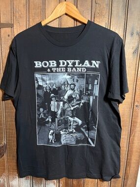 Bob Dylan & The Band Photo Graphic Tee